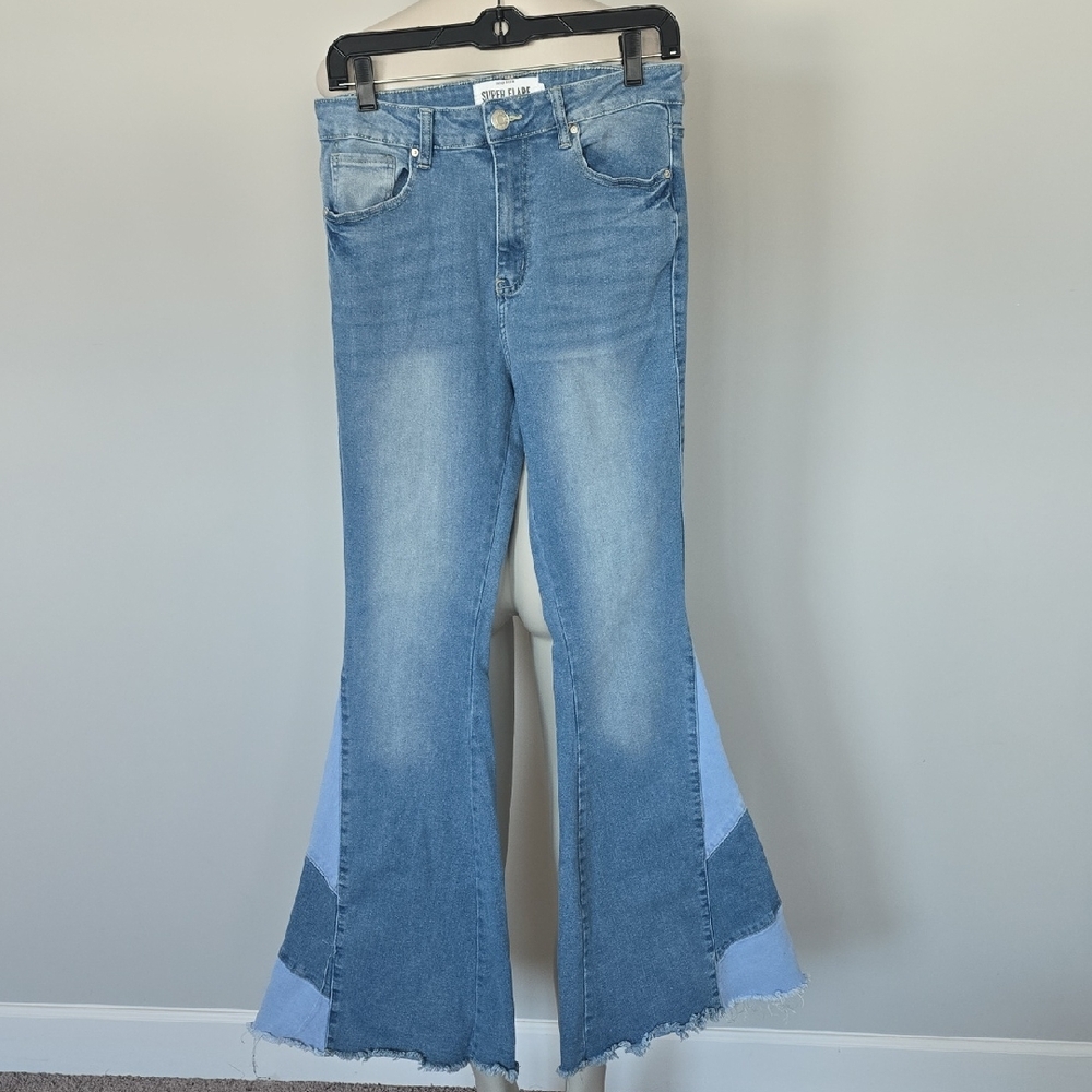 Refuge super flare jeans-5